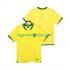 Camisola Brasil Retro Homem Equipamento Primeiro 2006 Manga Curta